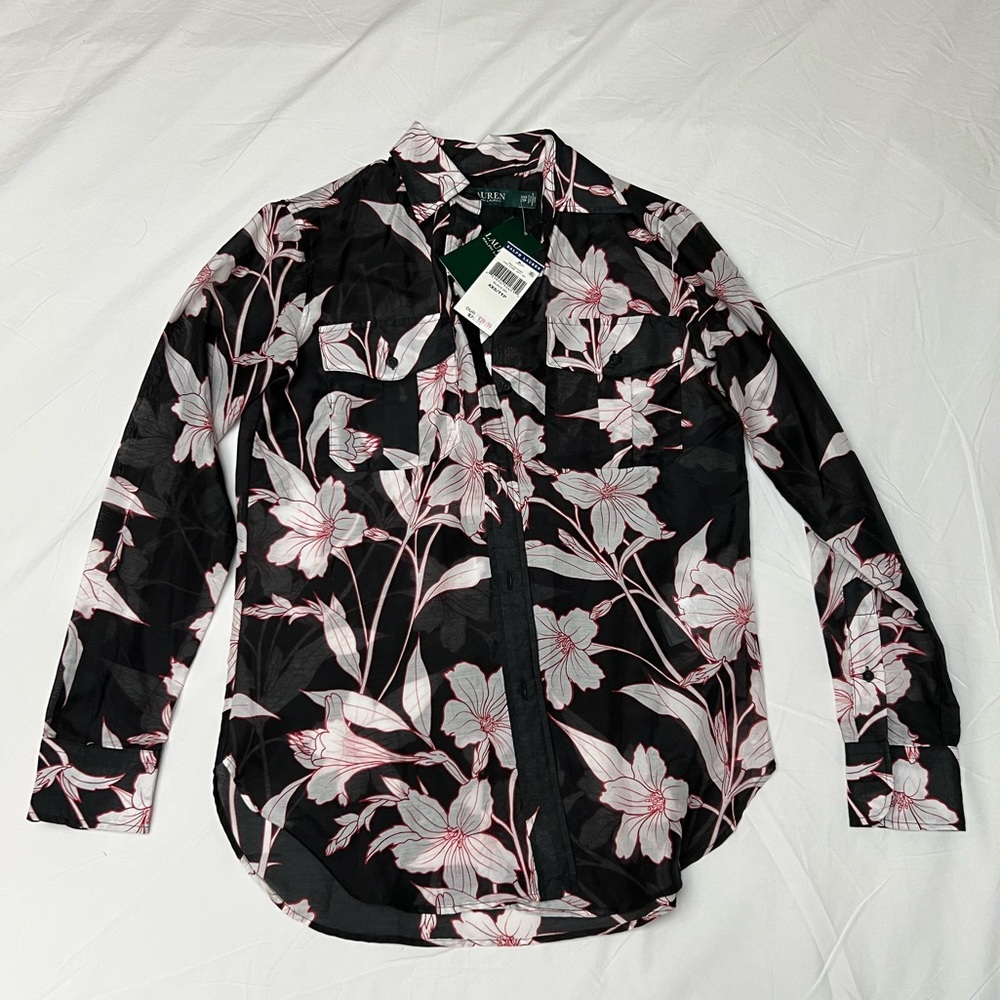Ralph Lauren floral Button Up